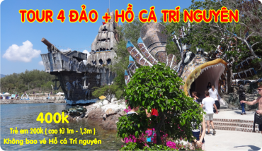 Tour 4 đảo Nha Trang