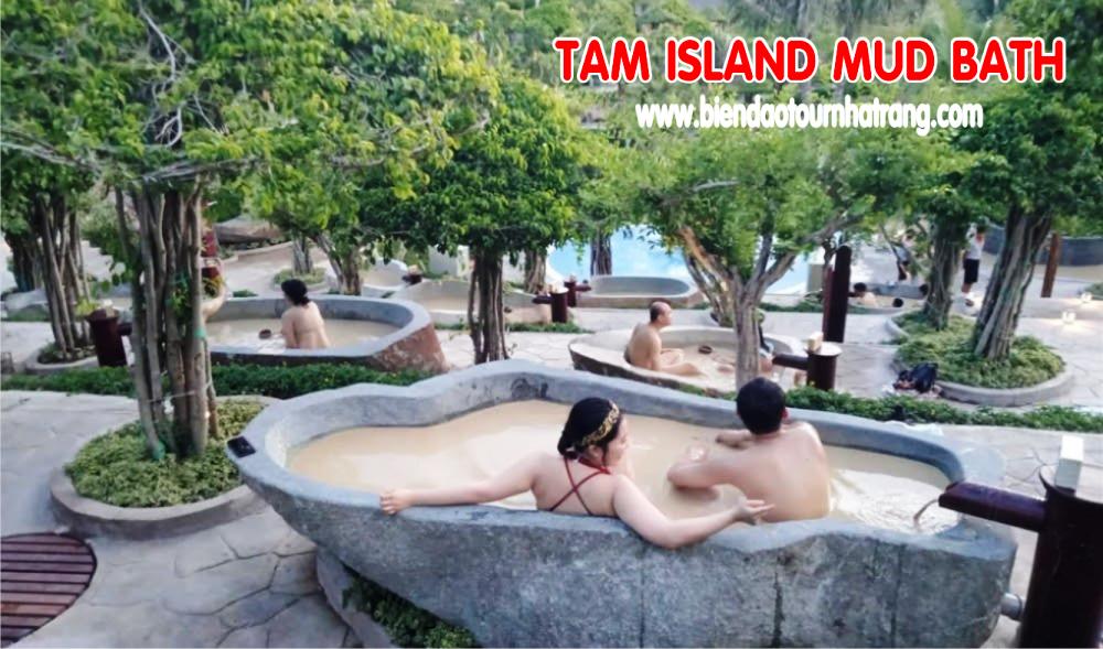 Tour 3 đảo Hòn Tằm tắm bùn-Tam island Mud Bath