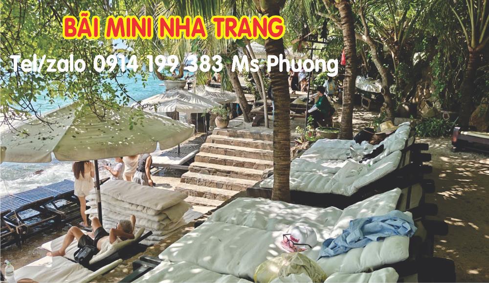 Bên trong bãi mini Nha Trang