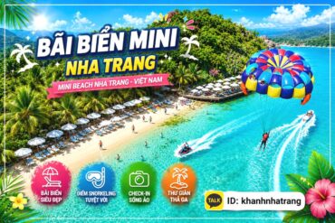 Bãi biển Mini Nha Trang / Thuê cano riêng