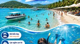 Sun beach Đầm Bấy Nha Trang & Hòn Mun lặn ngắm san hô